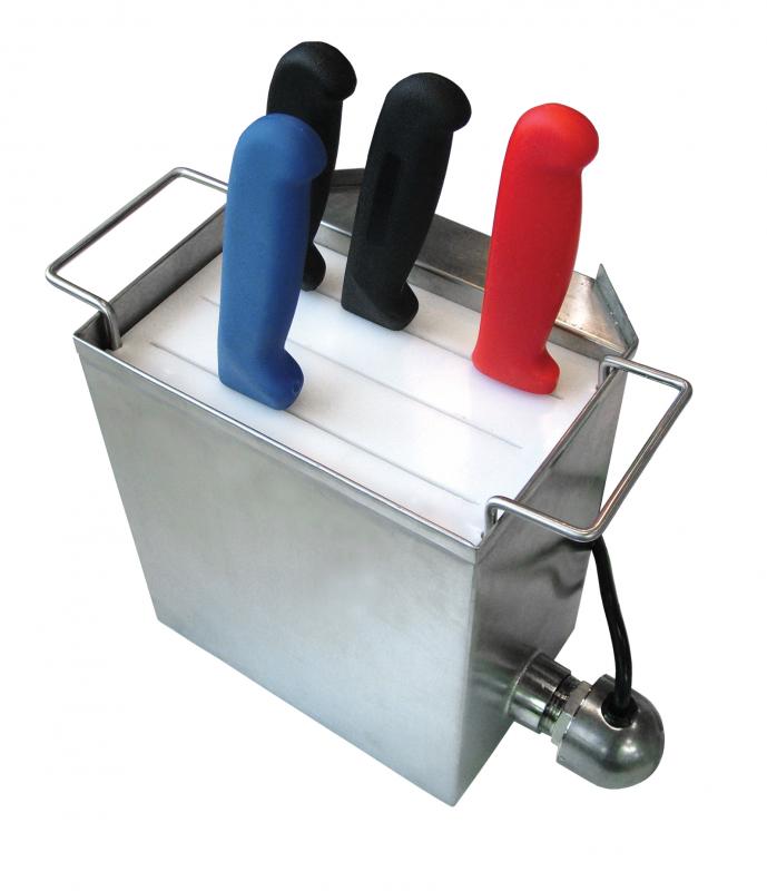 Knife Sanitizer for 6� Stainless Steel Knives with Element